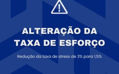 Alteração da Taxa de Esforço